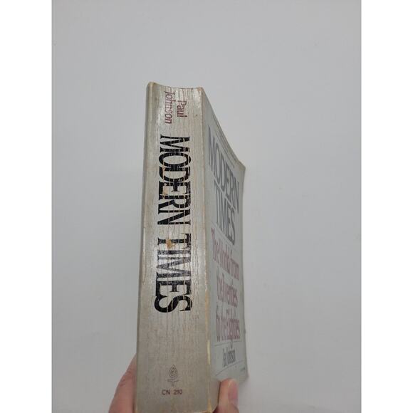 Modern Times: The World from the Twenties to the Eighties; Johnson, Paul 1985 - Picture 9 of 10